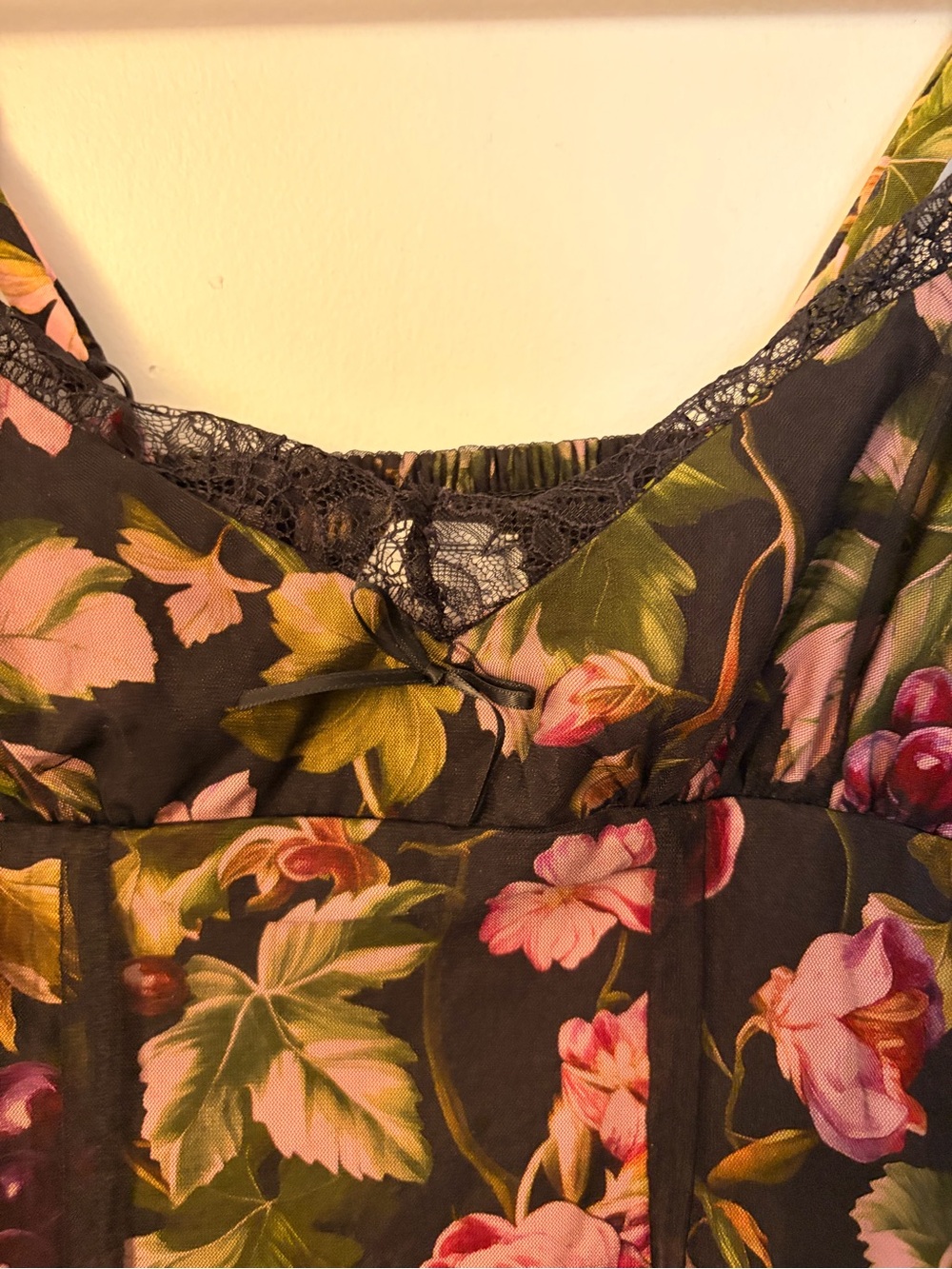Anthropologie Maeve Floral Fruit Mesh Slip Dress - XXS - Picture 5 of 16